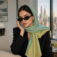 Reversible Wool Shawl